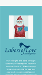 Mobile Screenshot of laborsofloveneedlepoint.com